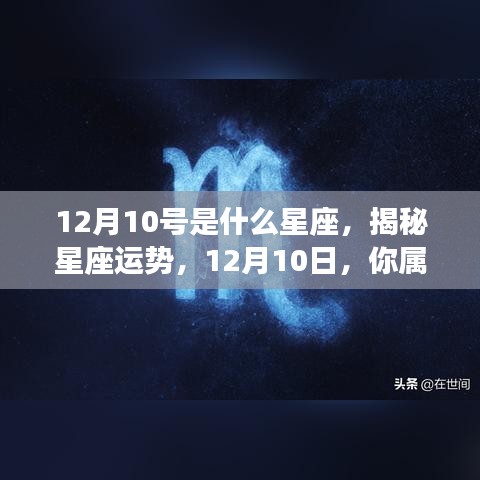 揭秘12月10日星座运势与特点，你属于哪个星座？