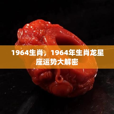 1964年属龙人的星座运势大解密