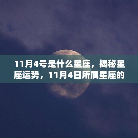 揭秘星座运势，揭秘11月4日所属星座的奥秘与运势分析