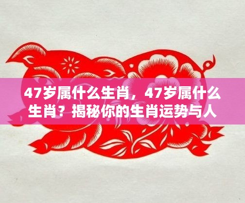 揭秘，47岁属相生肖运势与人生轨迹解析