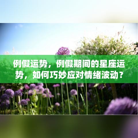 例假期间的星座运势解析与情绪波动应对策略