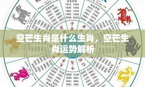 空芒生肖运势深度解析，探寻生肖奥秘，掌握未来走向