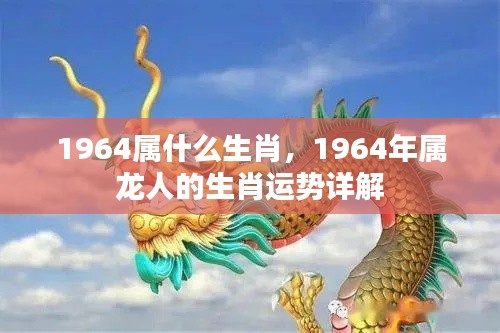 1964年属龙人的生肖运势全面解析