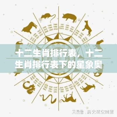 十二生肖排行表背后的星象奥秘与个性命运交织探寻