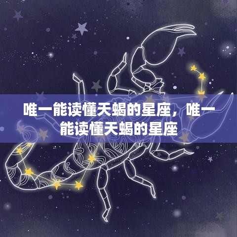 唯一能深度解读天蝎座的星座，揭秘星座间的神秘联系