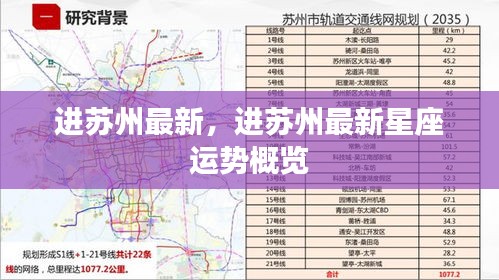 苏州最新星座运势概览及解析