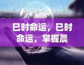 掌握巳时命运之奥秘，揭秘未来走向，迎接晨光之光韵