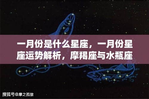 一月份星座运势揭秘，摩羯座与水瓶座的交汇之光