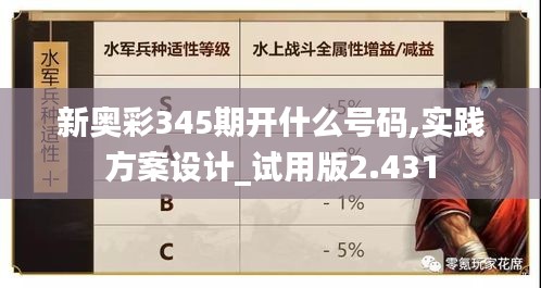 新奥彩345期开什么号码,实践方案设计_试用版2.431