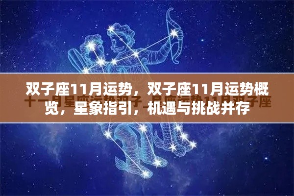 双子座11月运势概览，星象指引下的机遇与挑战并存