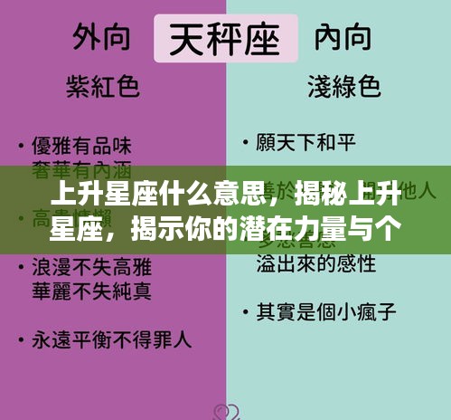 揭秘上升星座，潜在力量与个性特征的探索之旅