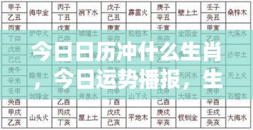 今日生肖运势播报，生肖相冲是否影响你的运势？