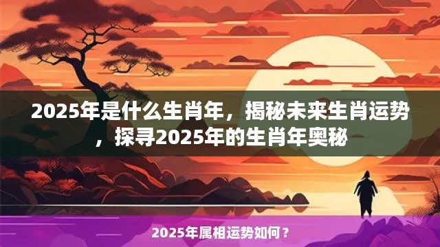 2025年生肖奥秘揭秘，未来运势探寻与生肖年展望