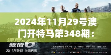 2024年11月29号澳门开特马第348期：速度与激情的极致展现