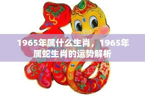 1965年属蛇人的运势解析与生肖特点