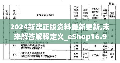 2024新澳正版资料最新更新,未来解答解释定义_eShop16.975