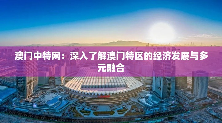 澳门中特网：深入了解澳门特区的经济发展与多元融合