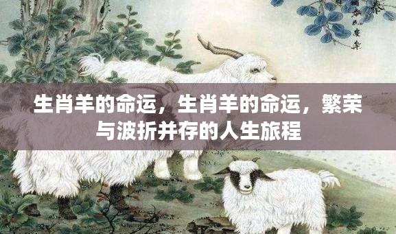 生肖羊的命运，繁荣与波折并存的人生旅程探索