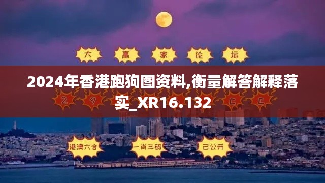 2024年香港跑狗图资料,衡量解答解释落实_XR16.132