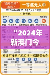 “2024年新澳门今晚开奖结果2024年：数字时代的彩票开奖，一场公平与效率的盛宴”