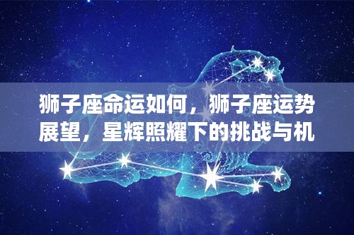 狮子座运势展望，星辉照耀下的挑战与机遇