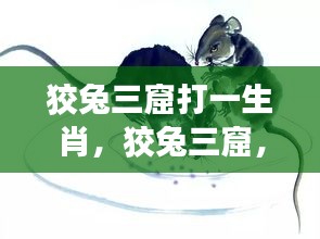 狡兔三窟背后的生肖运势深度解析与生肖猜测