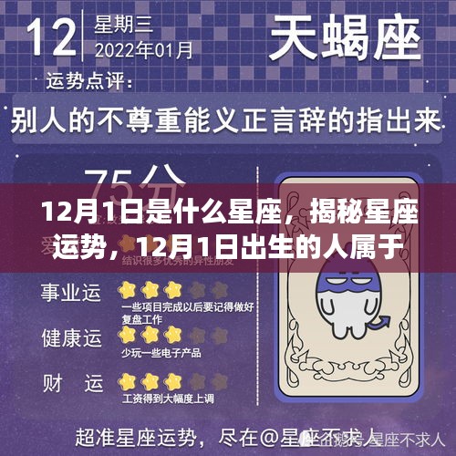 揭秘12月1日出生者的星座运势与特征