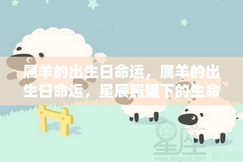 星辰照耀下的属羊人生，命运与出生日的解读