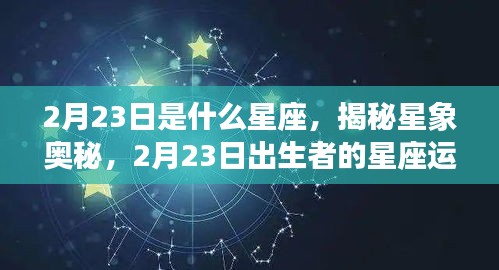 揭秘星象奥秘，2月23日出生者的星座运势解析及星座属性探讨