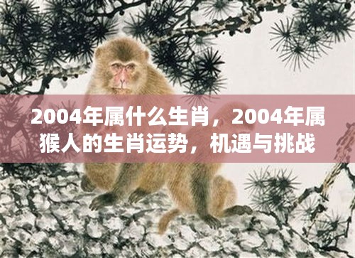 2004年属猴人的生肖运势，机遇与挑战并存的一年