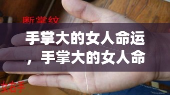 手掌大的女人命运，掌纹奥秘揭示人生轨迹