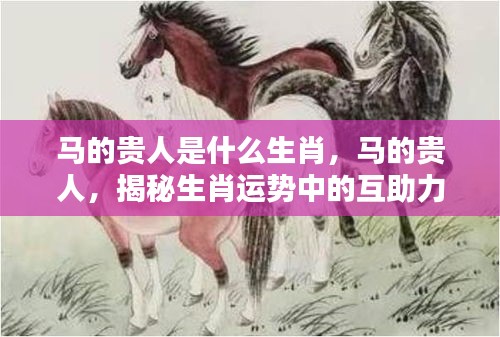 揭秘生肖马贵人相助之力，谁是它的贵人？