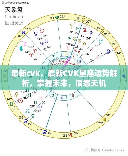 最新CVK星座运势解析，掌握未来，洞悉天机运势走向！