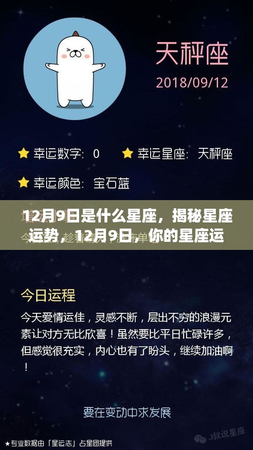 揭秘星座运势，12月9日星座闪耀星空之旅