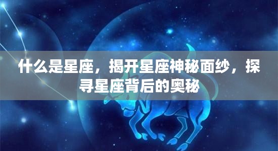 揭秘星座之谜，探寻星座背后的神秘面纱与奥秘