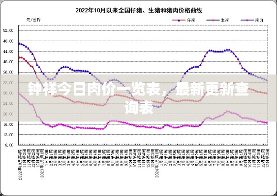 钟祥今日肉价一览表，最新更新查询表