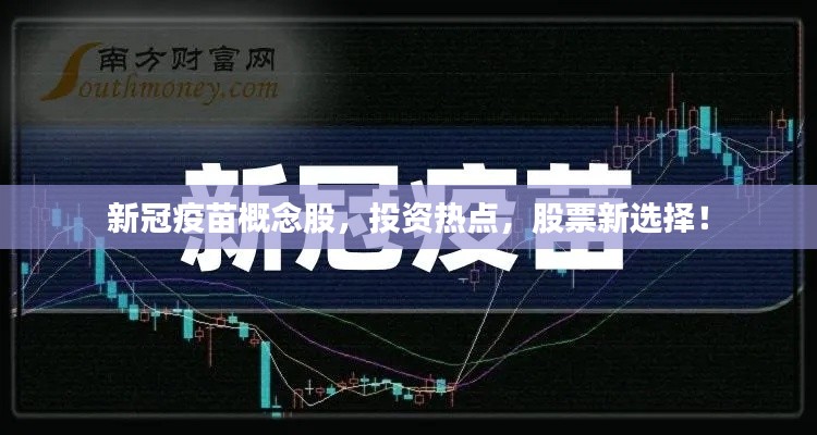 新冠疫苗概念股，投资热点，股票新选择！