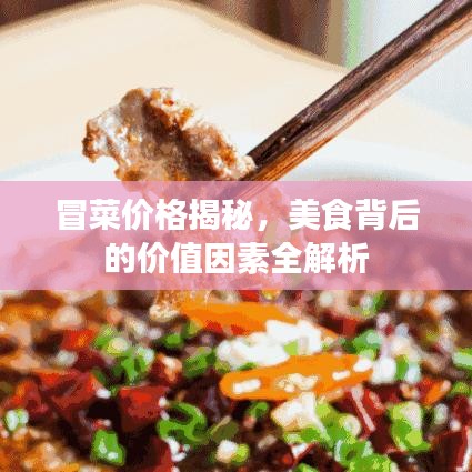 冒菜价格揭秘，美食背后的价值因素全解析