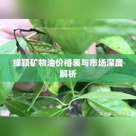 绿颖矿物油价格表与市场深度解析