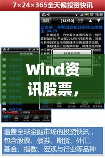 Wind资讯股票，最新动态与市场趋势洞悉