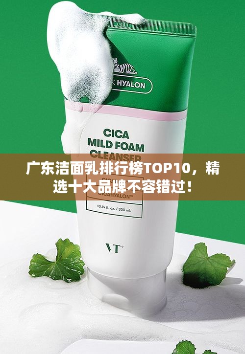 广东洁面乳排行榜TOP10，精选十大品牌不容错过！