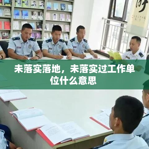 未落实落地，未落实过工作单位什么意思 