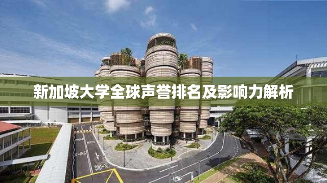 新加坡大学全球声誉排名及影响力解析