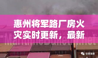 惠州将军路厂房火灾实时更新，最新消息揭秘