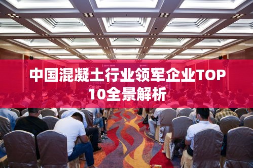 中国混凝土行业领军企业TOP10全景解析