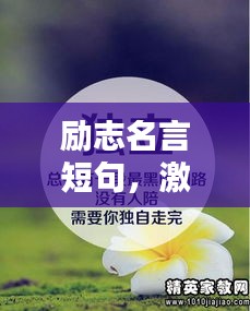 励志名言短句，激发无限潜能的力量