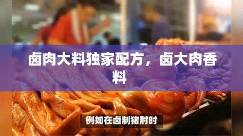 卤肉大料独家配方，卤大肉香料 